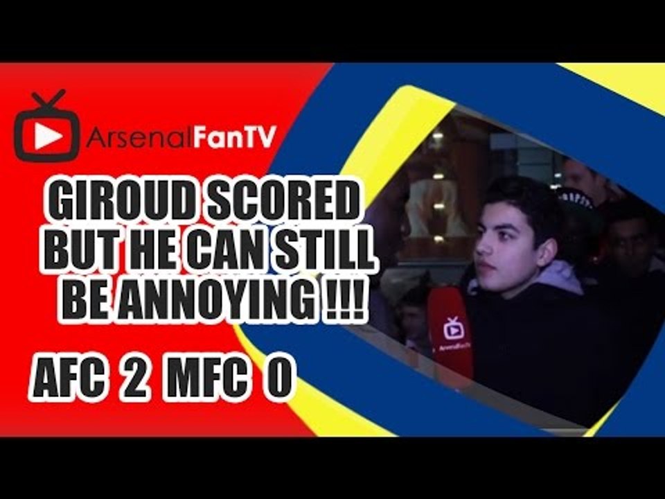 Giroud Scored But He Can Still Be Annoying !!!...