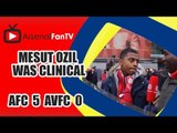 Mesut Ozil Was Clinical - Arsenal 5 Aston Villa 0
