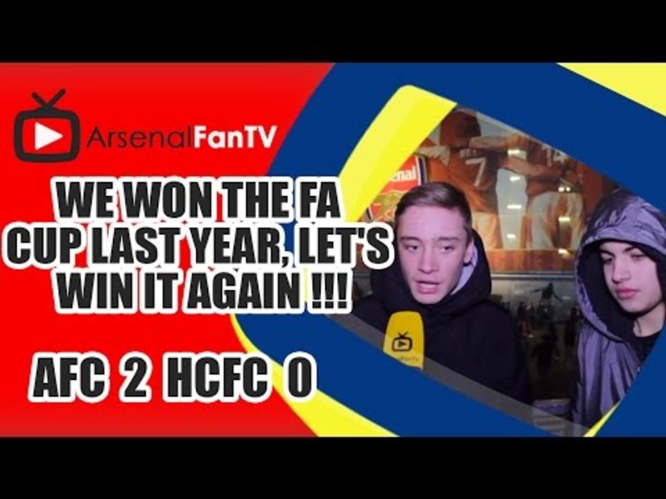 We Won The FA Cup Last Year, Let's Win It Again !!! - Arsenal 2 Hull City 0