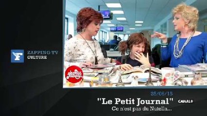 Zapping TV : le sketch de Valérie Lemercier sur la polémique Nutella