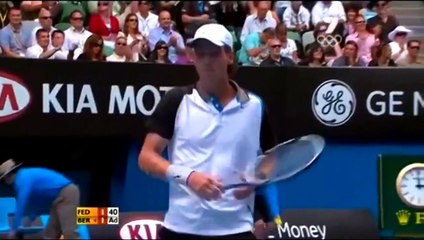 Australian Open 2008 - Federer vs Berdych Highlights