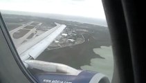 jetBlue takeoff from NAS a320