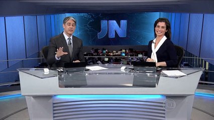 [HD] Encerramento "Jornal Nacional" com novo cenário dia (27/04/2015)