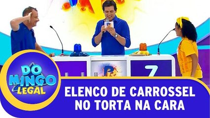 Elenco de Carrossel no Torta Na Cara