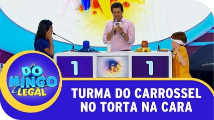 Turma do Carrossel no Torta Na Cara