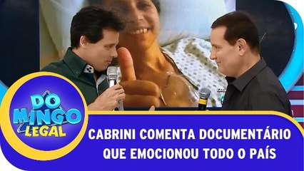 Cabrini fala sobre o documentário que emocionou o Brasil