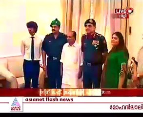 Why Mohanlal was selected by Army