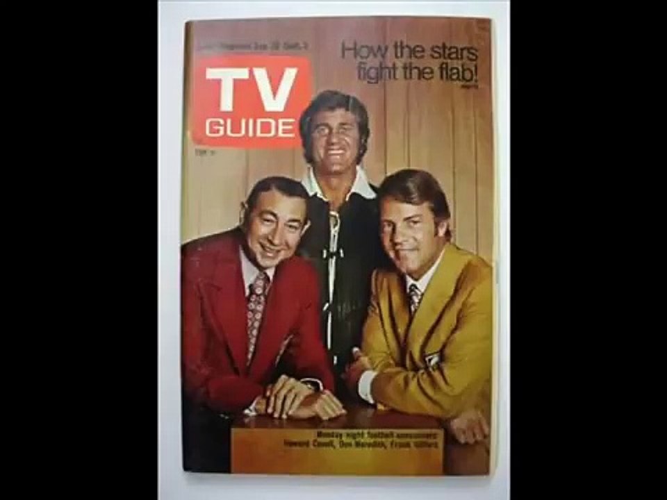 "SCORE" (The original theme to ABC's Monday Night Football, 1970 to 1975) by Bob's Band (( STEREO ))