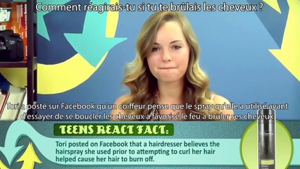 Teens React to Hair Tutorial Gone Wrong VOSTFR