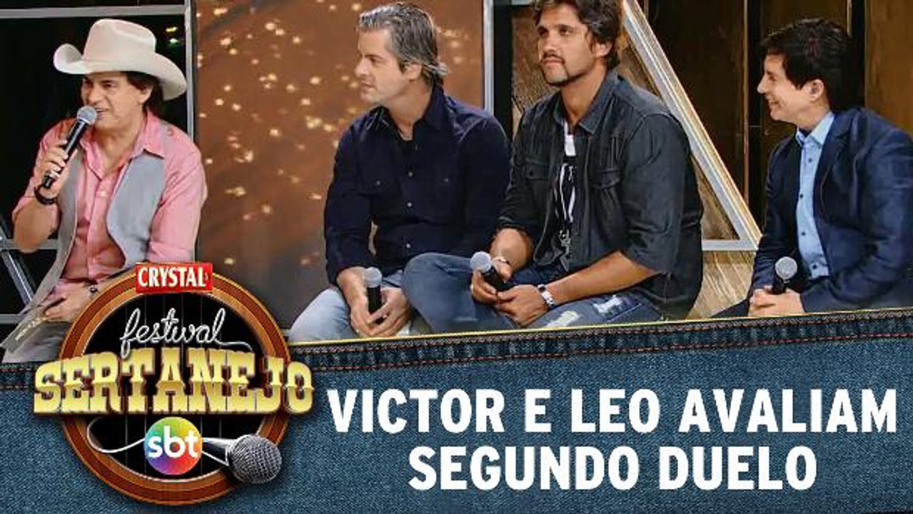 Victor e Leo avaliam segundo duelo da noite