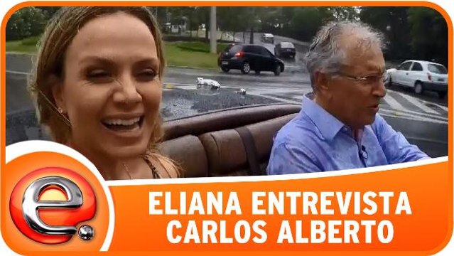 Eliana entrevista Carlos Alberto de Nóbrega