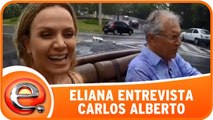 Eliana entrevista Carlos Alberto de Nóbrega