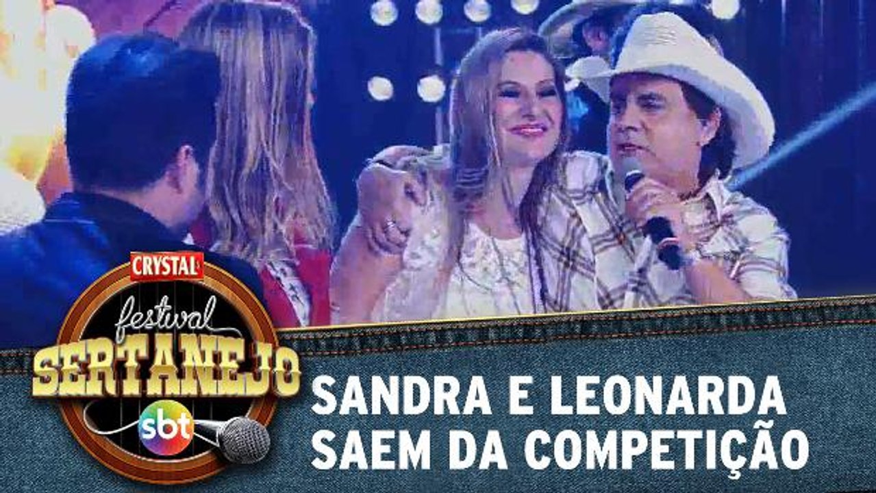 Sandra e Leonarda se despedem da competição
