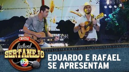Eduardo e Rafael se apresentam no Festival Sertanejo