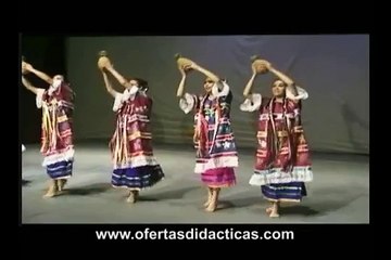 Baile folklorico flor de piña con pasos