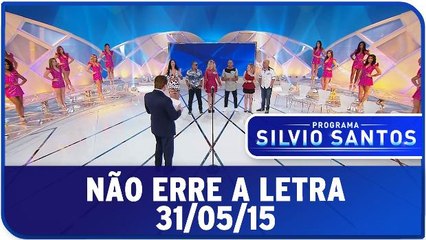Não Erre a Letra exibido em 31.05.15