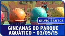 Silvio se diverte com as Gincanas