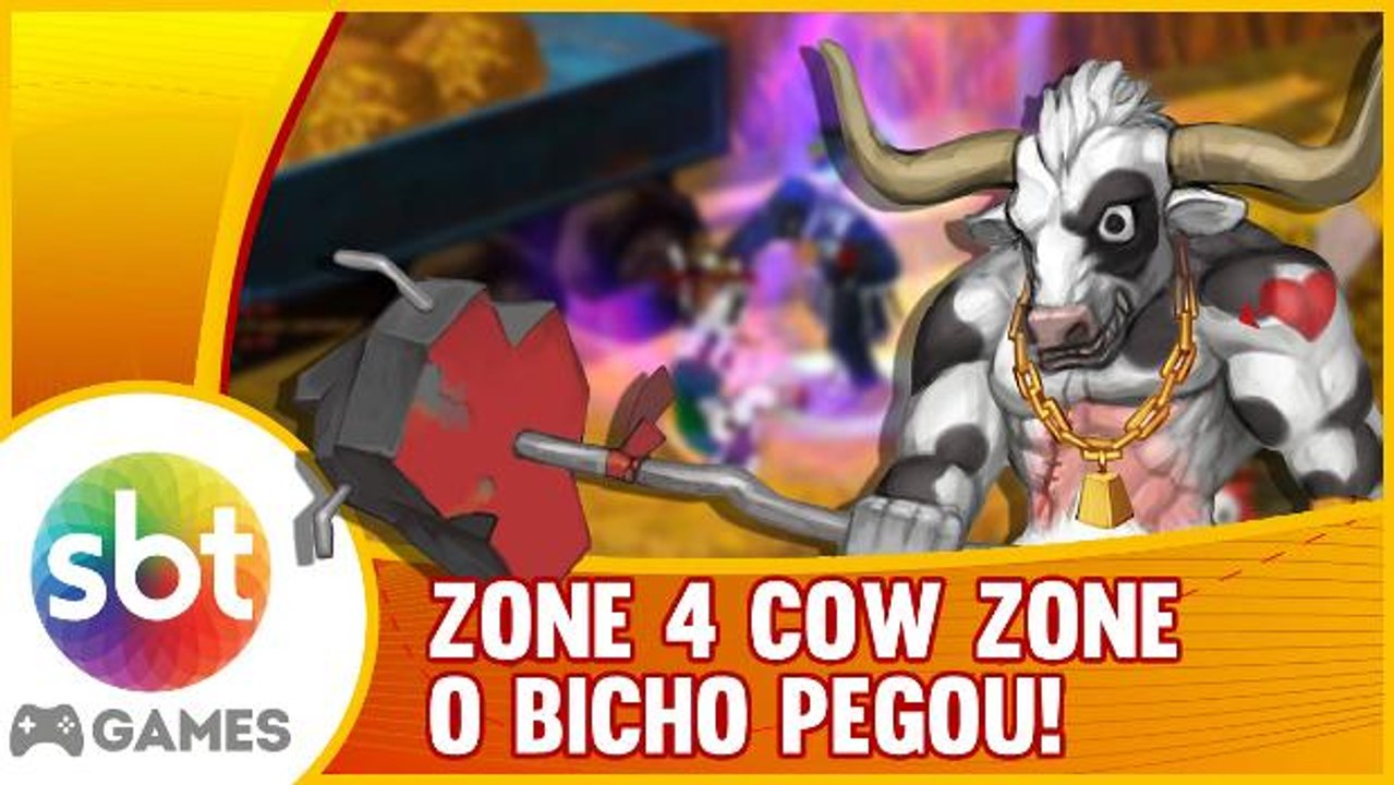 Zone 4 Cow Zone - ENCAREI O BIG BOSS! Pancadaria elevada ao EXTREMO!