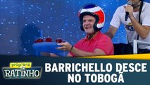 Rubinho Barrichello desce no Tobogã