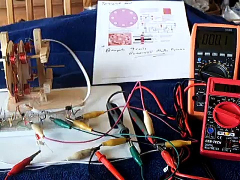 Muller Dynamo   generator coil voltage increase discovery