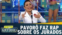 Pavorô faz Rap para apresentar os jurados