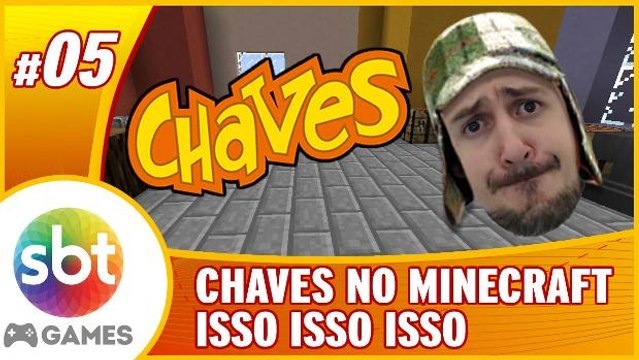 SBT no Mundo dos Games! Vila do #Chaves e a Cereja do bolo! #Minecraft