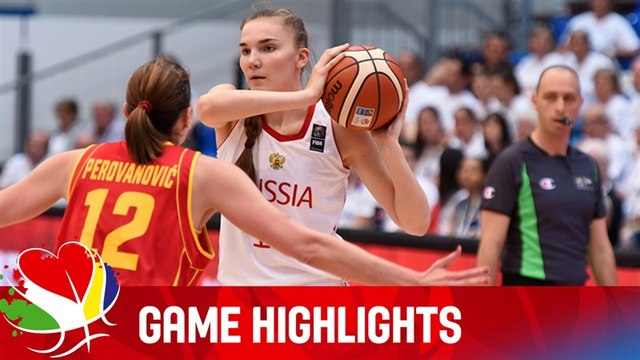 Russia v Montenegro - Game Highlights - Classification 5-8 - EuroBasket Women 2015