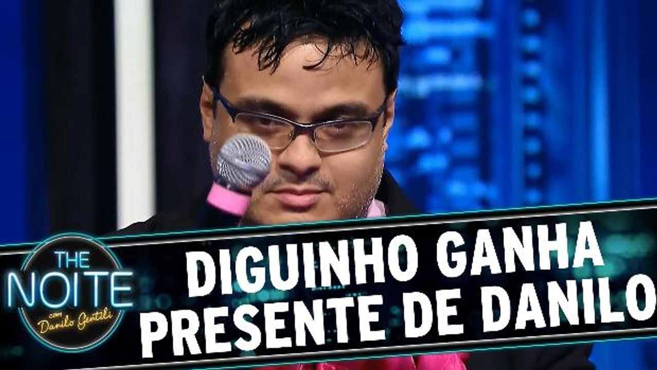 Diguinho recebe presente de aniversário