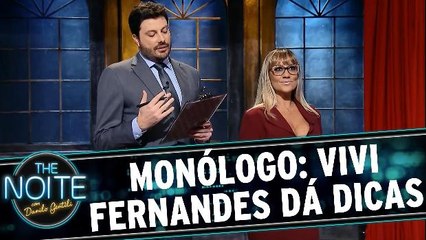 Monólogo: Vivi Fernandes ensina a se dar bem em entrevista de emprego