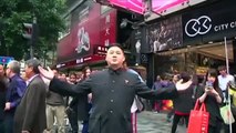 CHINA - KIM JONG UN LOOKALIKE (Kim Jong Un look-alike turns heads on Hong Kong streets)