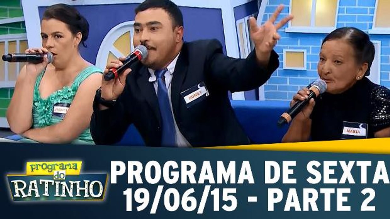 Programa do Ratinho - Sexta - Parte 2