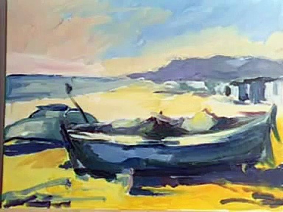 01_ DIBUJO y PINTURA /Curso/ Mezcla de color en la paleta.