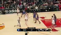 Derrick Rose dunk vs New York Knicks 11-4-10