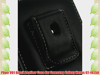 Download Video: PDair V01 Black Leather Case for Samsung Galaxy Nexus GT-i9250