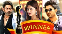 62nd FilmFare Awards WINNERS list | Telugu | FilmFare 2015