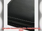 PDair Leather Case for HTC Titan X310e - Vertical Pouch Type (Black)