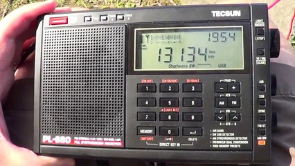 Greece Olympia maritime radio 13134 Khz USB Tecsun PL 680 DXpedition