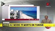 Un attentat contre un hôtel en Tunisie fait 27 morts