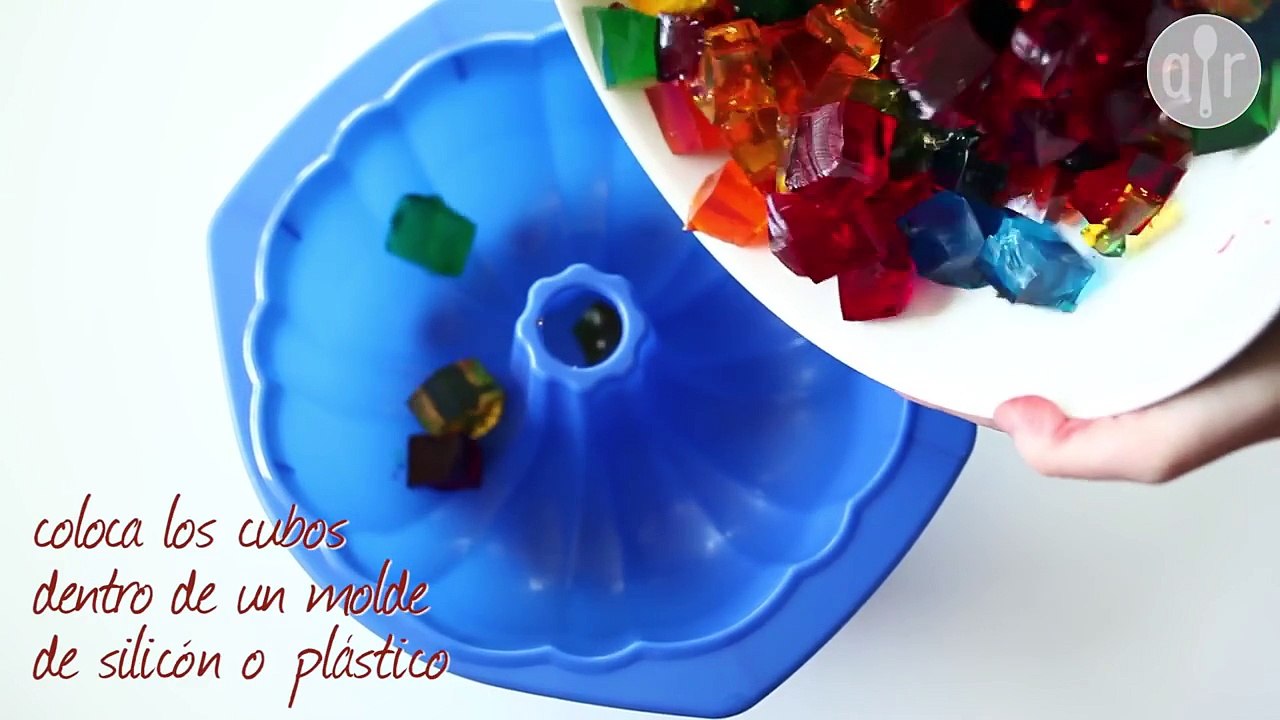Cómo hacer gelatina mosaico