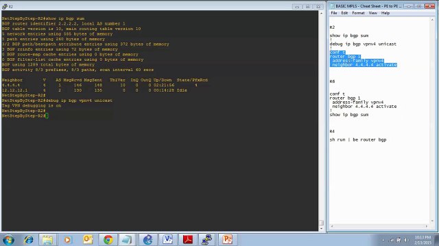 11 - PE to PE Routing Sessions