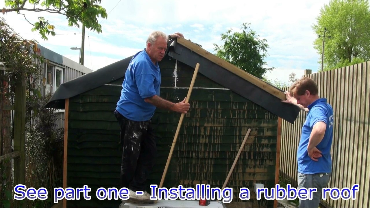 How to make facia and barge boards for sheds and out-houses