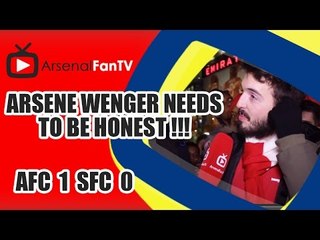 Arsene Wenger Needs To Be Honest !!! - Arsenal 1 Southampton 0