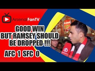 Good Win But Ramsey Should Be Dropped !!! - Arsenal 1 Southampton 0