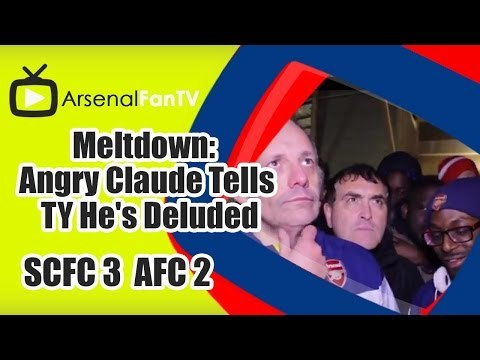 Meltdown: Angry Claude Tells TY He's Deluded - Stoke City 3 Arsenal 2