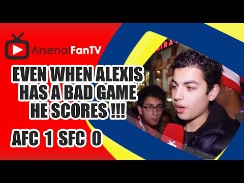 Even When Alexis Has A Bad Game He Scores !!! - Arsenal 1 Southampton 0