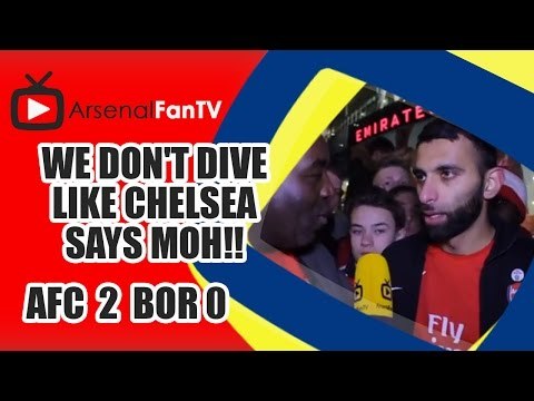 We Don't Dive Like Chelsea Says Moh!!! - Arsenal 4 Newcastle 1