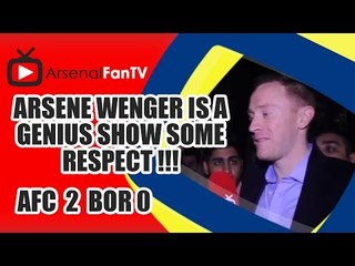 Arsene Wenger Is A Genius Show Some Respect !!! - Arsenal 2 Borussia Dortmund 0