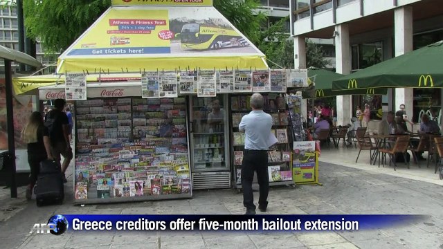 Greece creditors offer five-month bailout extension