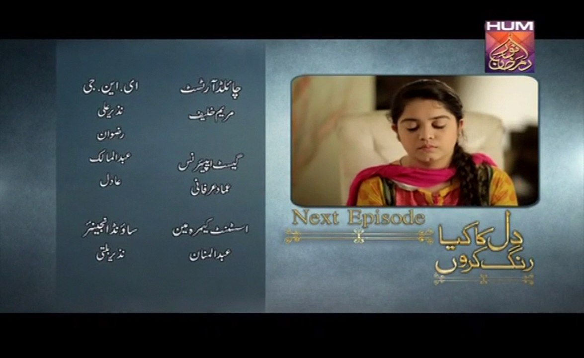 Dil Ka Kya Rung Karun Episode 18 Promo Hum Tv Drama 26 Jun 2015