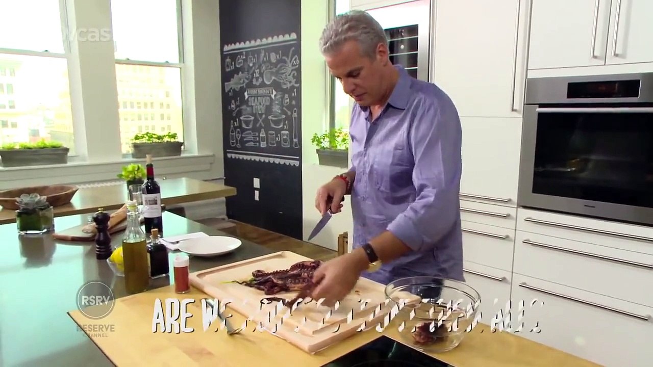 Eric Ripert cooks Anthony Bourdain inspired Octopus Recipe [Pulpo A La Gallega - How--To]